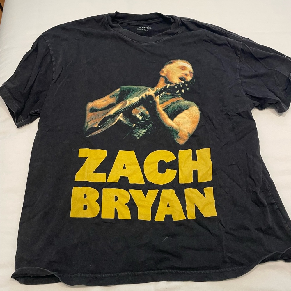 Zach Bryan Black Graphic T-Shirt